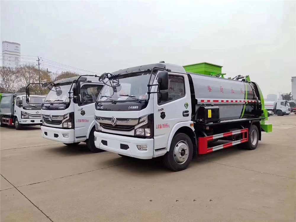 國六8方東風D7餐廚垃圾車 國六8方東風D7餐廚垃圾車