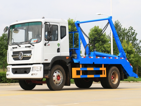 國六東風D9 8~10方 擺臂垃圾車 國六東風D9 8~10方 擺臂垃圾車