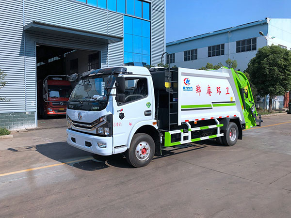 國六8立方東風(fēng)D7 壓縮垃圾車 國六8立方東風(fēng)D7 壓縮垃圾車
