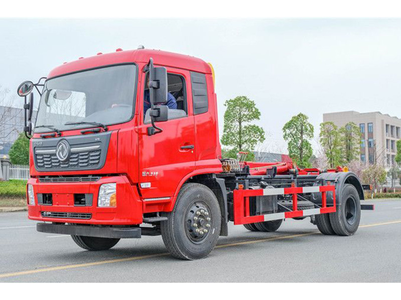 東風天錦14方勾臂垃圾車 東風天錦14方勾臂垃圾車