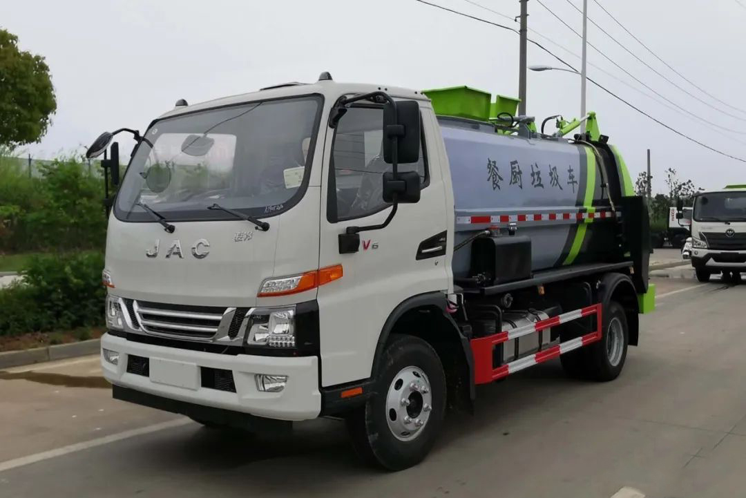 江淮駿鈴國六4.5方餐廚垃圾車 江淮駿鈴國六4.5方餐廚垃圾車